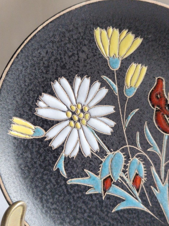 Image 1 of Ruscha.Floral wall pate.60'Germany.