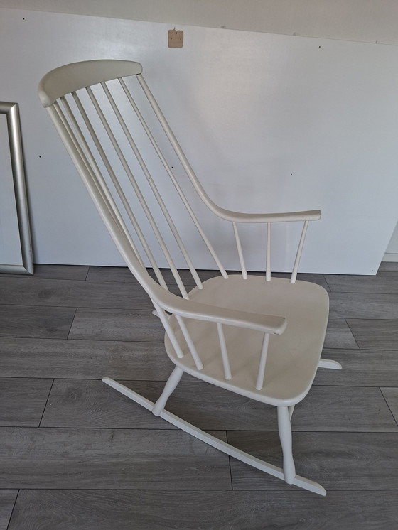 Image 1 of Sedia a dondolo vintage Grandesso di Lena Larsson per Nesto