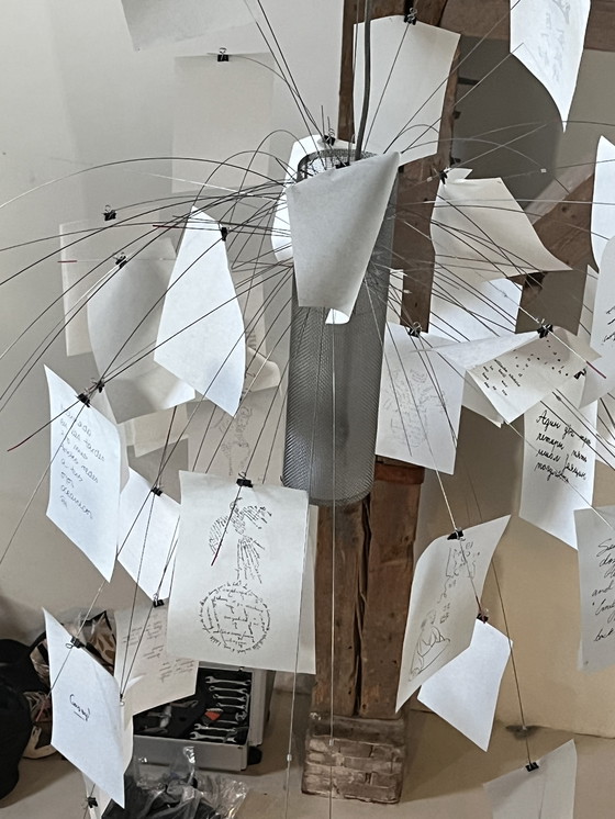 Image 1 of Ingo Maurer Hanglamp Zettel'z 5