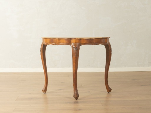 Barocker Beistelltisch mit aufwendiger Intarsienarbeit, um 1790