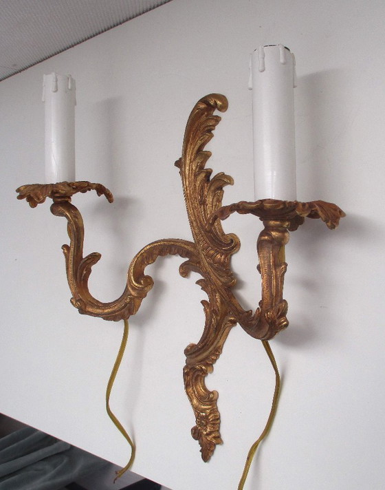 Image 1 of Applique murale chandelier de style Empire