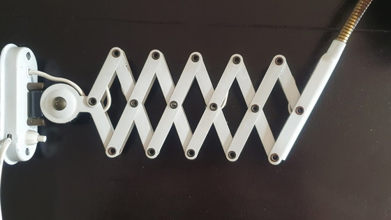 Image 1 of Vintage Scissor Lamp Hala Zeist - metal