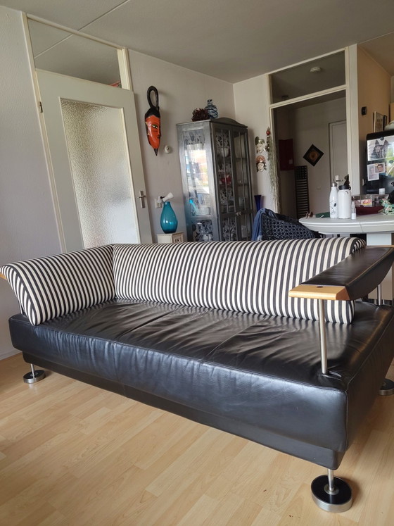Castelijn design sofa. – Chaise longue, Chrome, Textile (photo 3 of 8)