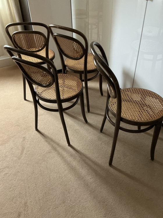 Cuatro sillas Thanet de Italcomma – Sillas de comedor, Rattan, Wood (photo 3 of 5)