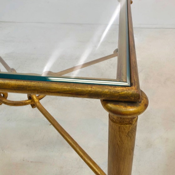 Image 1 of Mesa de centro Banci Italia, modelo Hermes, años 60, oro de mediados de siglo
