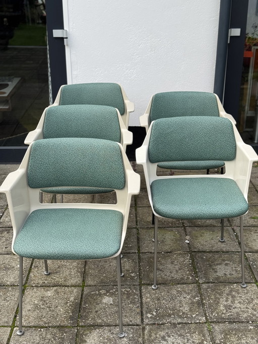 5 Gispen Chairs From Andre Cordemeyer