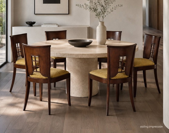 Image 1 of Set of six Art Deco dining chairs, circa 1930