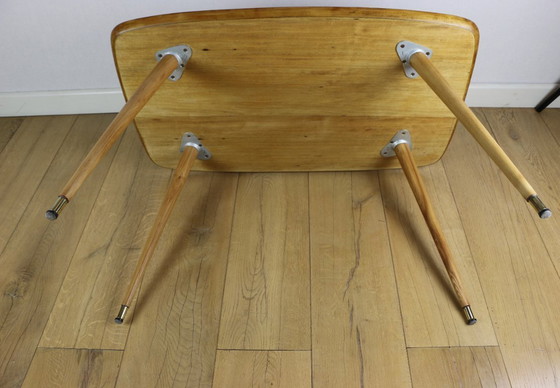 Image 1 of Skandinavischer schwedischer Couchtisch/Konsolentisch aus den 1970er Jahren – Walnuss