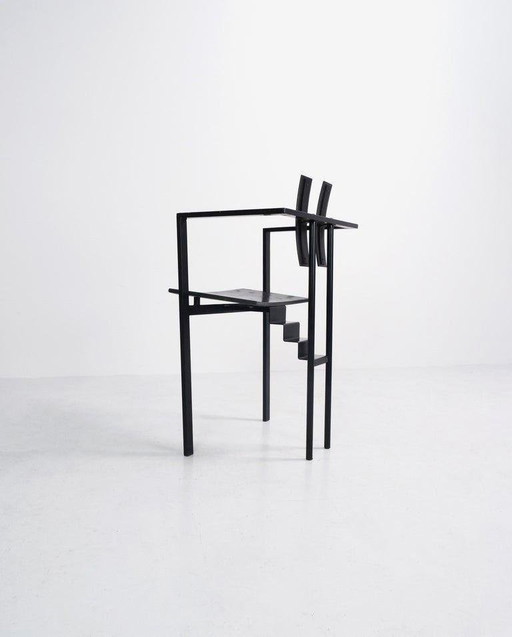 1/8 Karl Friedrich Förster KFF Trix Stoel Postmodern Jaren 80