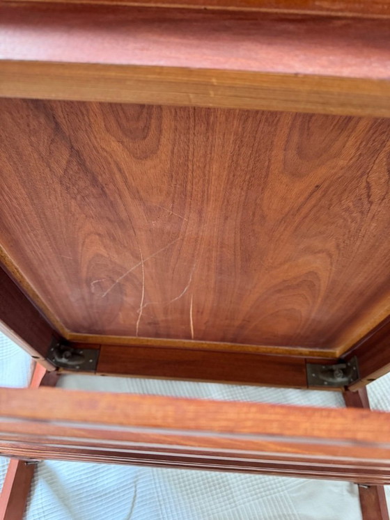 Image 1 of Tafel in Henning Kjærnulf-designstijl, teak, jaren 60, massief Deens mid-century design, Denemarken, bijzettafel, salontafel