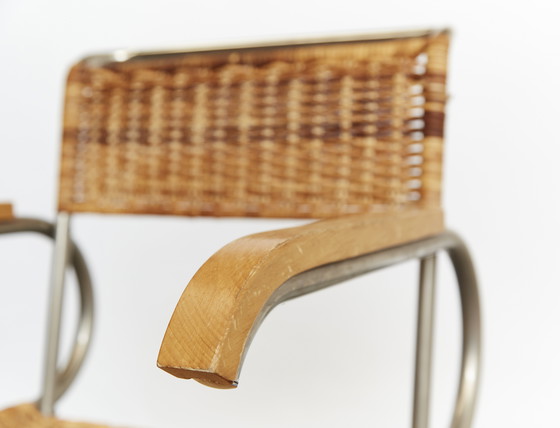 Image 1 of Marcel Breuer Armlehnstuhl D40 für Tecta I Set van vier