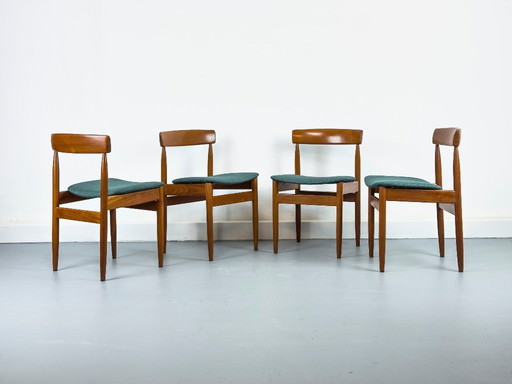 Teak Dining Chairs by Farsø Møbelfabrik, 1960s, Set of 4