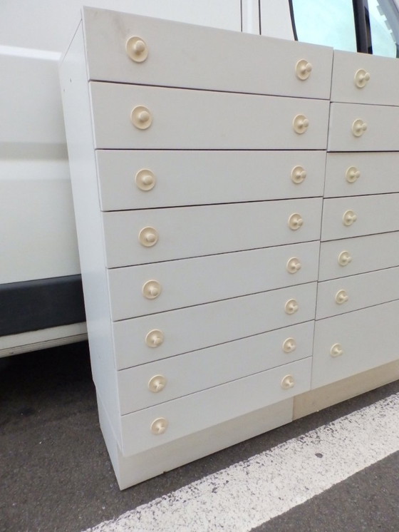 Image 1 of pair of vintage Interlübke chests of drawers