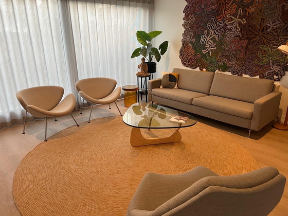 Image 1 of Kvadrat Braid carpet yellow 302cm round 