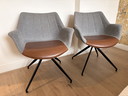 Chaises de salle à manger Zuiver Doulton - lot de 2