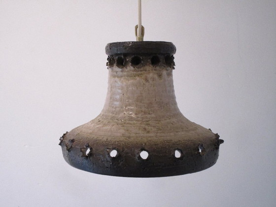 Vintage Danish ceramic pendant lamp from the 1970s (photo 5 of 17)