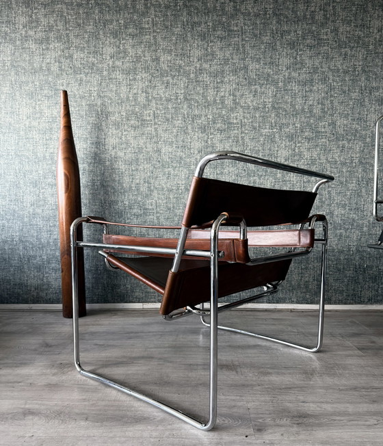 Image 1 of Vintage Wassily-stoel van Marcel Breuer voor Fasem