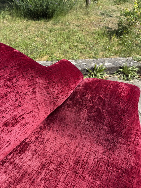 Image 1 of Fauteuil vintage en velours et chrome, Kembo '60