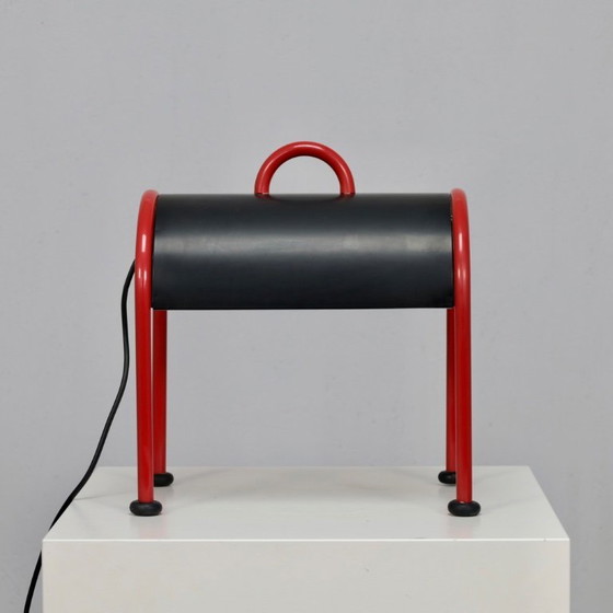 Image 1 of Lámpara de mesa “Valigia” de Ettore Sottsass para Stilnovo, Italia, 1977