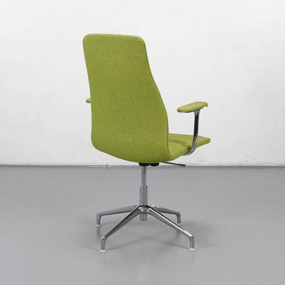 2x Cappellini Lotus High, Designer Jasper Morrison – Sedie da ufficio, Metal, Textile (photo 4 of 8)