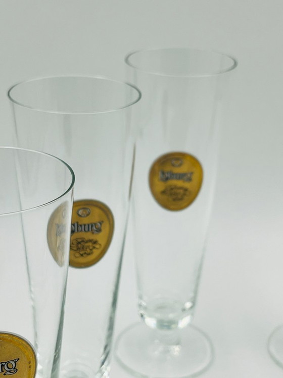 Set di 6 bicchieri flûte da birra Loburg, Bicchieri e caraffe, Vetro, Trasparente (foto 4 di 8)