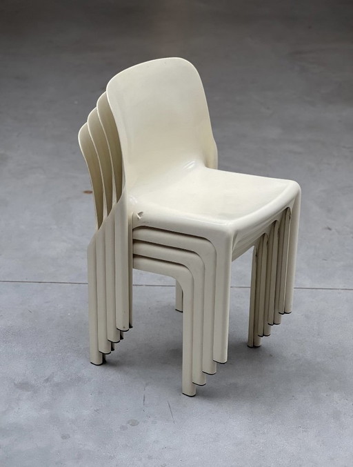 4 chaises Selene - Artemide
