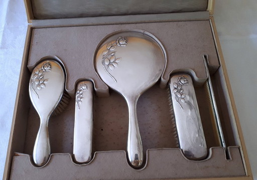 Vintage Gero 90 Silber 1925 Friseurset