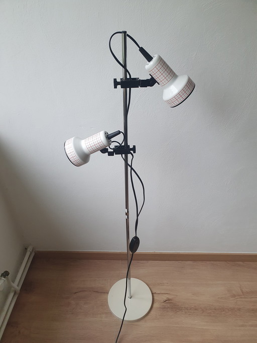 Lampadaire vintage de l'ère spatiale