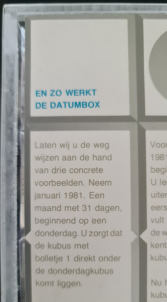 Image 1 of Perpetual calendar by Dirk Glaezer '80