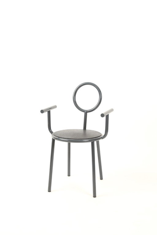 Mendini Memphis set van 4 Elam Stelline stoelen 