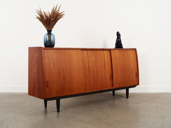 Image 1 of Credenza in teak, design danese, anni '70, manifattura: PMJ Viby J