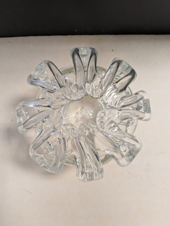 Image 1 of Antique hand-blown flower vase, flower holder, bridal crown - 1890