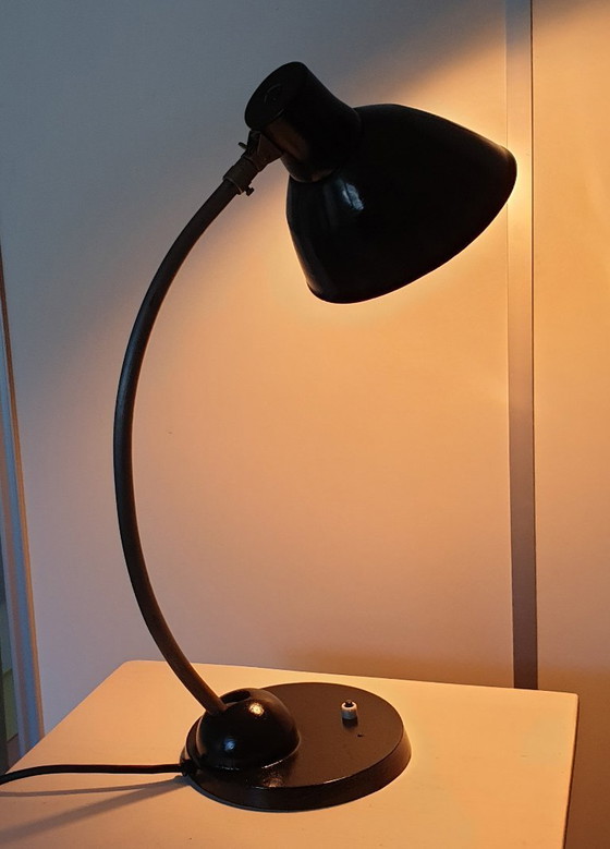 Image 1 of Lampe de table ancienne, lampe de bureau de Schaco Leuchten vers 1930