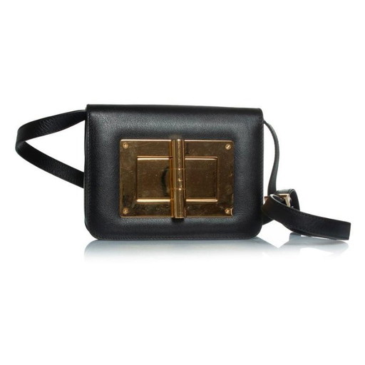 Borsa a tracolla Natalia di Tom Ford, colore nero.