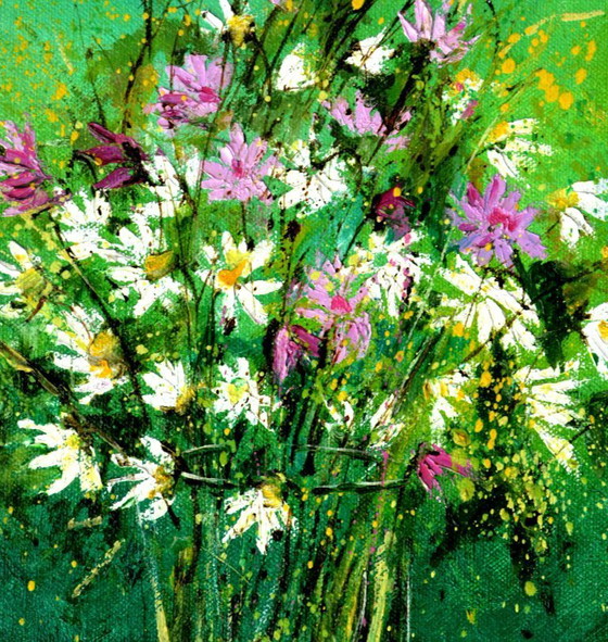 Image 1 of Pink wild flowers