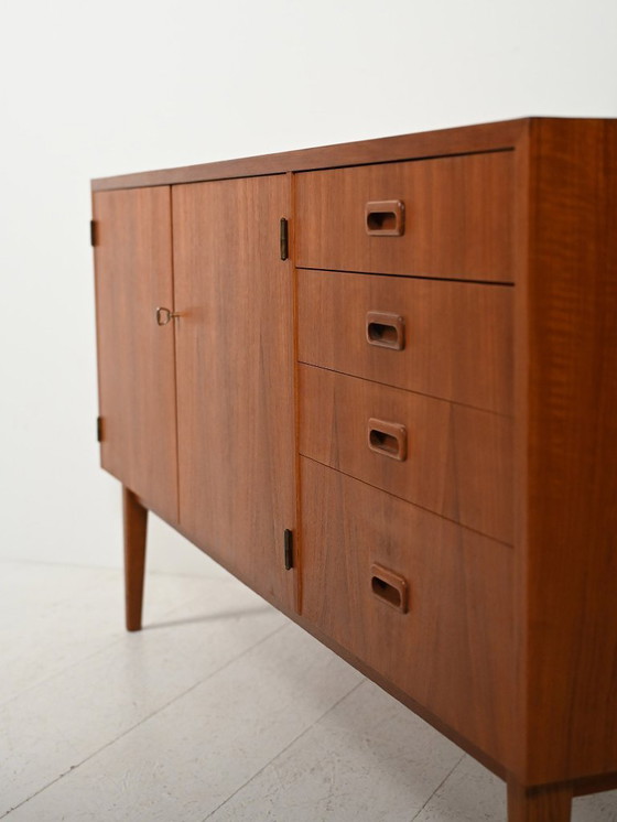 Image 1 of Early-1960s Scandinavian teak sideboard with drawers