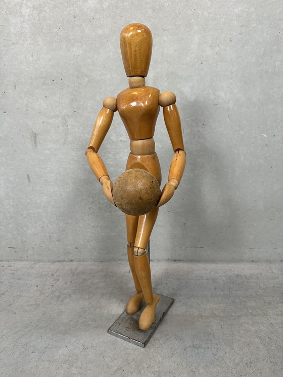 Image 1 of Set vintage di modelli da disegno (figure spaziali e modello anatomico XL)