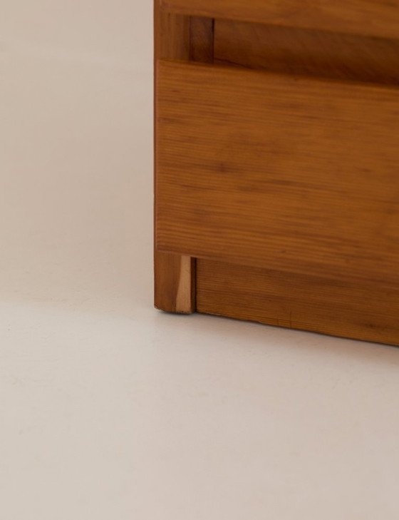 Image 1 of Cassettiera Regain Savoie Collection in pino massello, vintage, circa 1975