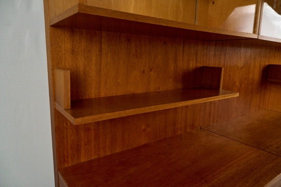 Vintage Wall Unit, 1960s, Czechoslovakia – Wall cabinet, Wood (photo 4 of 19)