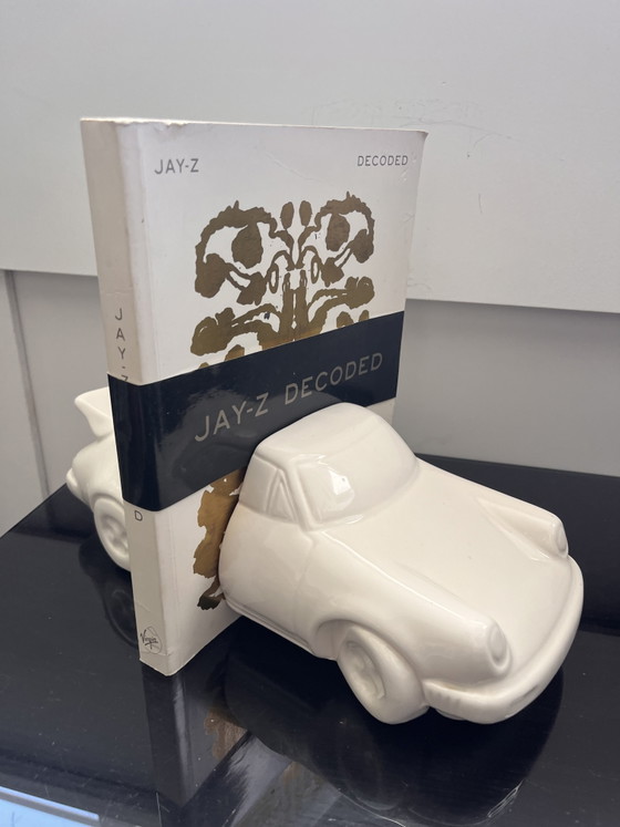 Image 1 of Porsche design vintage boekensteunen porselein