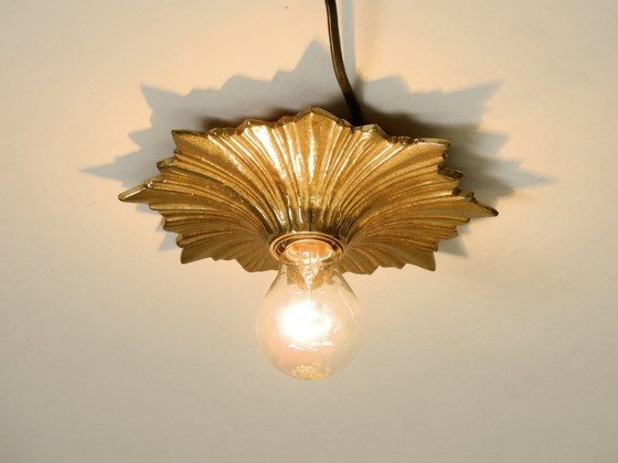 Image 1 of Lampade da parete o da soffitto in bronzo con design a stella spaziale anni '60