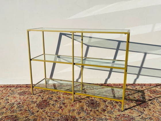 Image 1 of Contemporary gold-colored rack