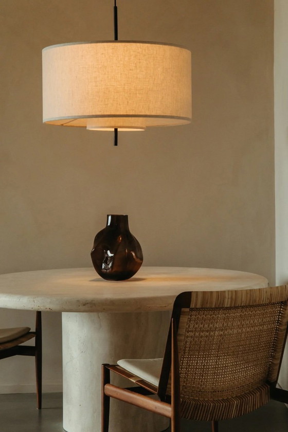 Image 1 of Travertin low-dining tafel