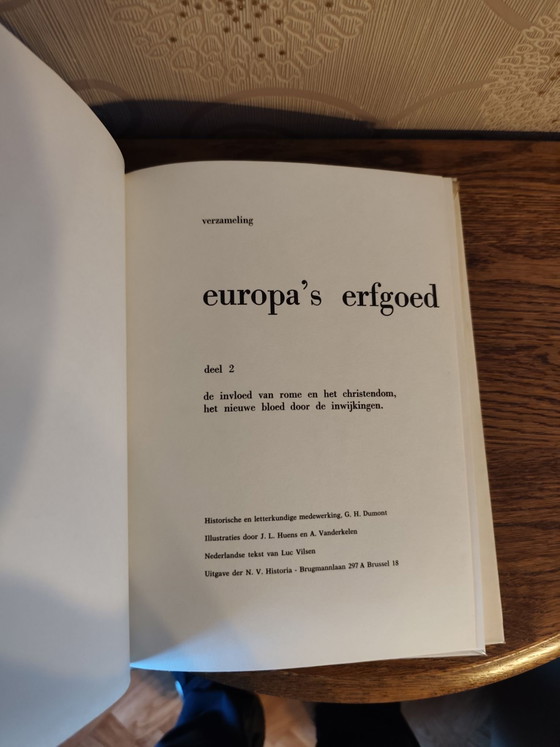 Set di 10 libri vintage Il Patrimonio d'Europa – N.V. Historia, Libri d'arte, Carta (photo 10 of 13)
