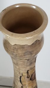 Image 1 of La Roue Keramische Vaas Frankrijk Vallauris 1975 Vintage