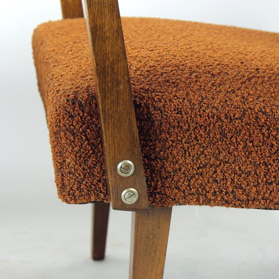 Image 1 of Par de sillones de estilo moderno de mediados de siglo, fabricados por Tatra en Checoslovaquia en la década de 1960.