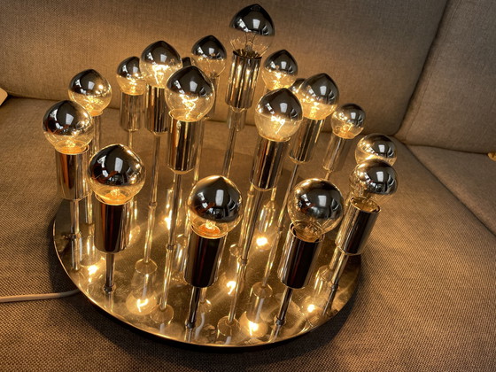 Image 1 of Sputnik vintage Cosack leuchten plafonnier 19 ampoules