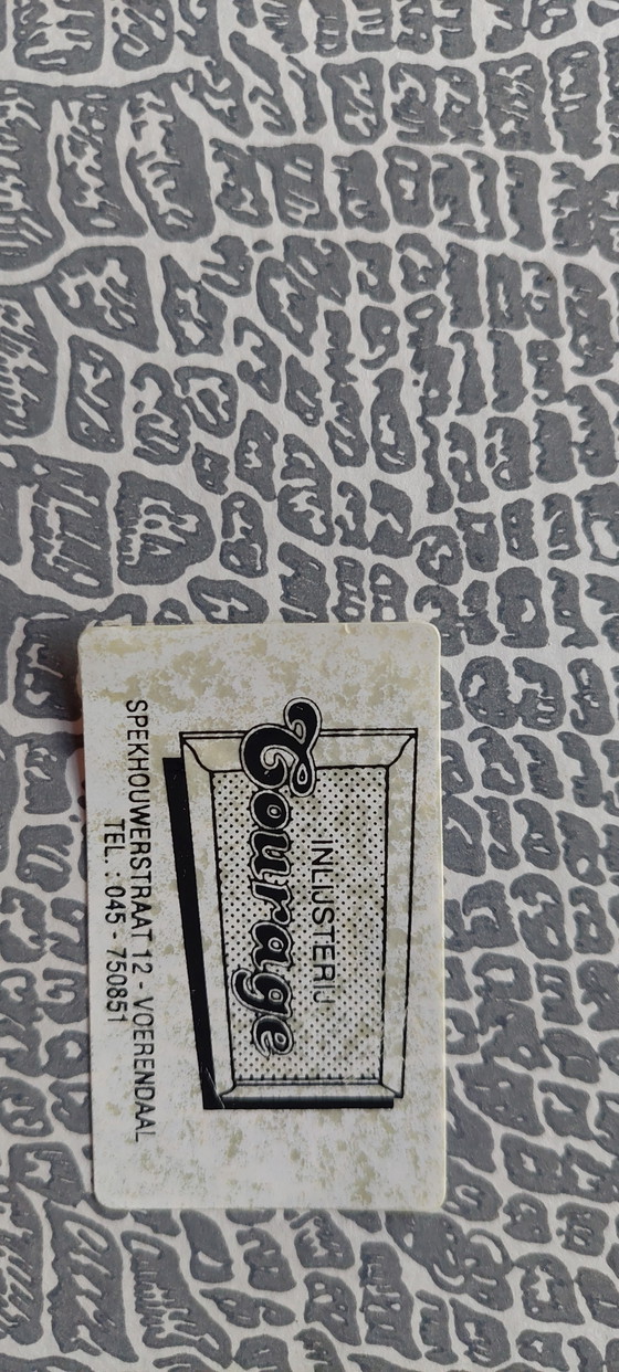 Image 1 of Peinture brodée de clochettes