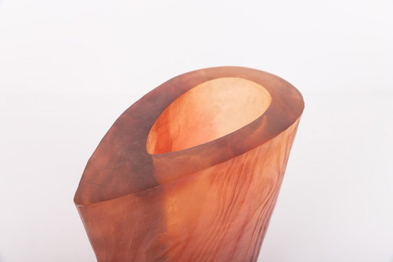 Image 1 of Vase en résine acrylique de Terry Balle, années 1990