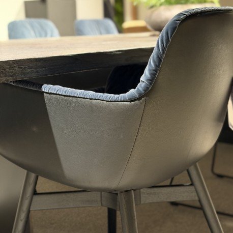 FreiFrau Leya – Sedie da pranzo, Leather, Plastic (photo 3 of 3)